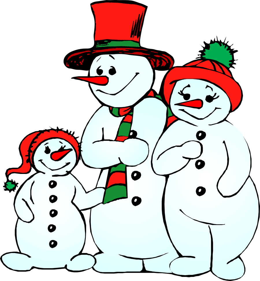 Free Clip Art Snowman