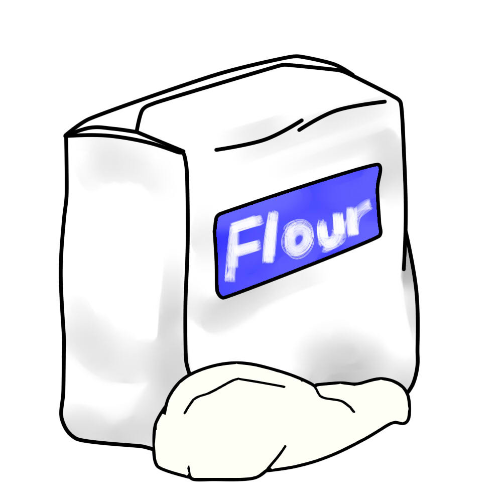 Flour Clipart by SA 