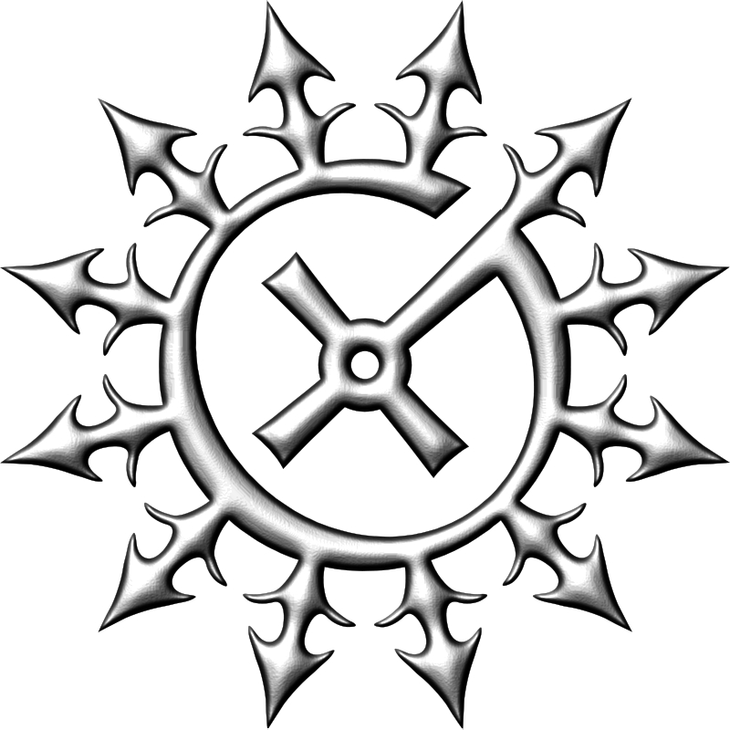 Spiked Sunburst Emblem - Symbolic Metal Logo Design