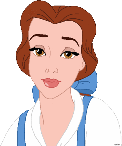 Image of Disney Princess Clipart Princess Belle Cartoon - Clip Art Library