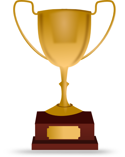 Cartoon Trophy Clipart 