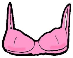 pink bra clip art - Clip Art Library