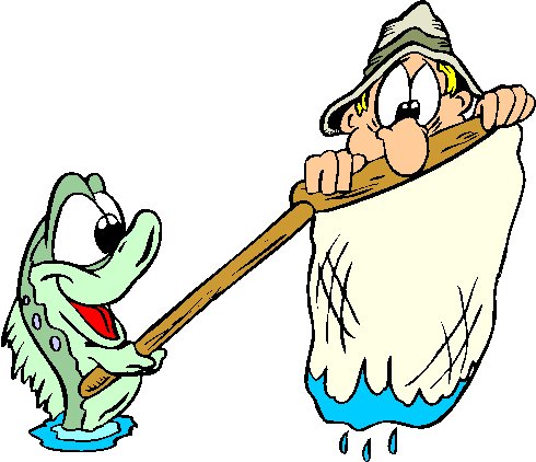 Fisherman clip art clipart image 