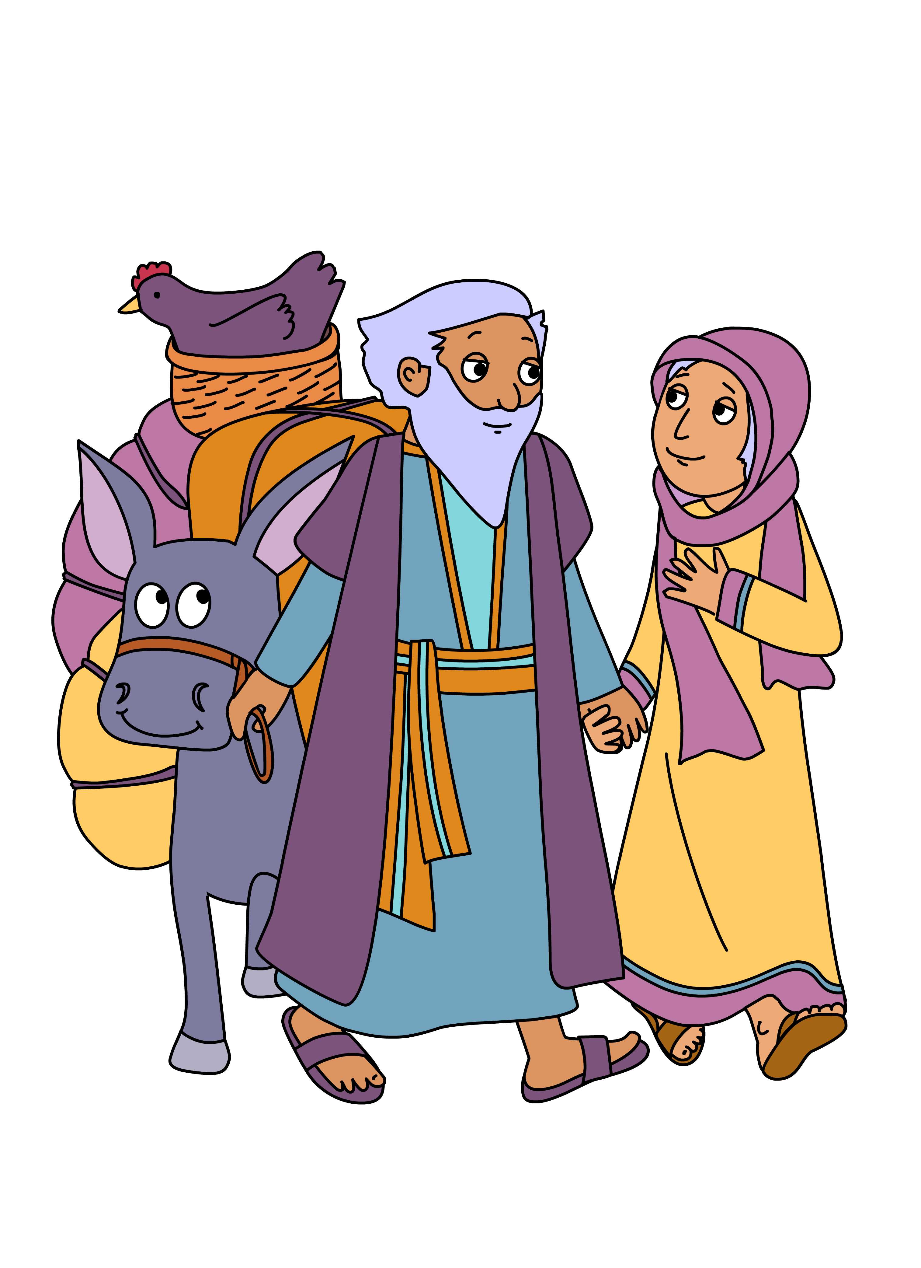 abraham and sarah clipart - Clip Art Library