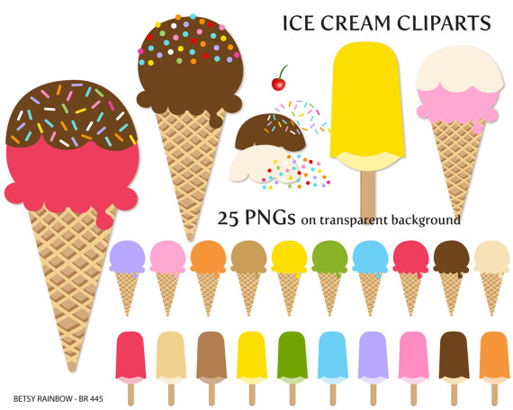 Ice cream cliparts popsicle ice cream cone by BetsyRainbow 