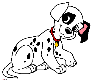 Cute Dalmatian Puppy Cartoon - Free Clipart for Kids & Design Projects