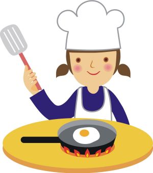Kids Cooking Clipart