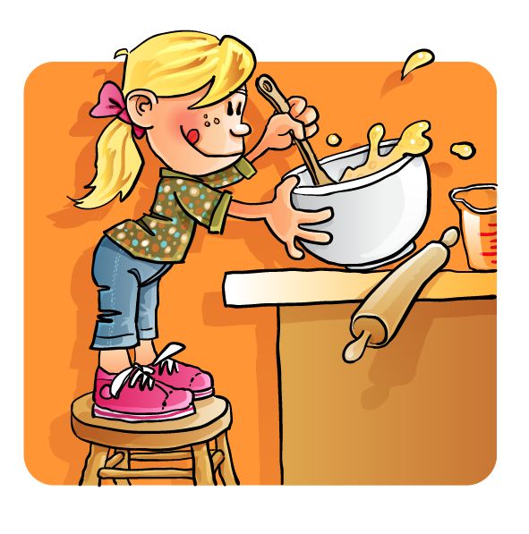 Mother cooking clipart free clipart image image 