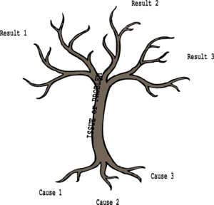 Bare Tree Silhouette - Minimalist Nature Illustration