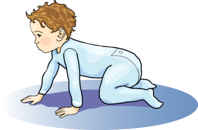 Crawling Cartoon Baby Boy Clipart Picture Royalty Fre - vrogue.co