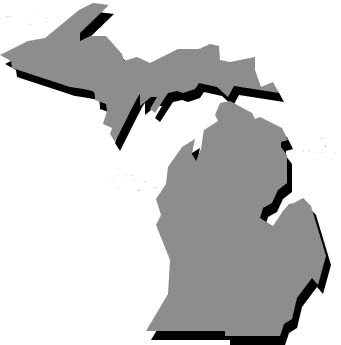 Outline Of Michigan 