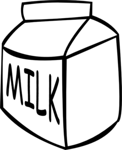 White Milk Clipart