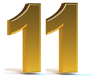 Number 11 Cliparts png images
