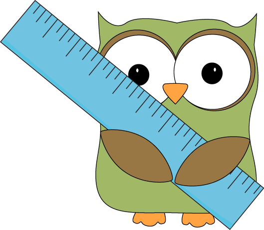 Owl Math Clipart 