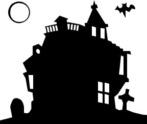 Free Haunted Houses Clipart 
