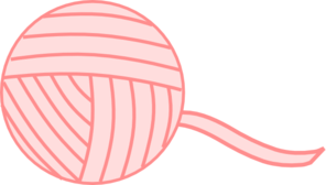 Pink Yarn Clip Art
