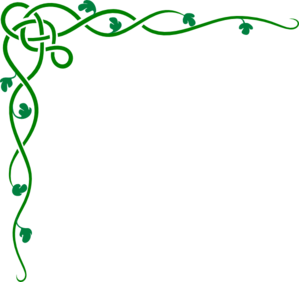 Celtic Vine Green Clip Art
