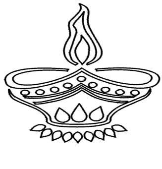 Sketch of Happy Diwali Stylish Diya Indian Festival Lamp Outline Editable  Vector Illustration Stock Vector - Illustration of diwali, ethnicity:  198115501