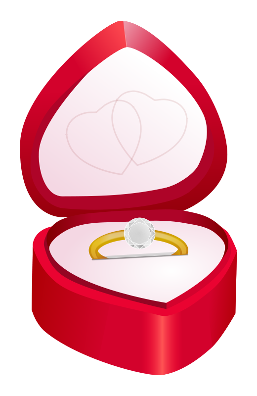 Diamond Engagement Ring Clipart