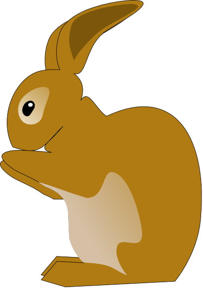 Rabbit clipart free clipart image image