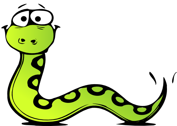 Cute Cartoon Snake Illustration for Kids’ Education & Fun Content