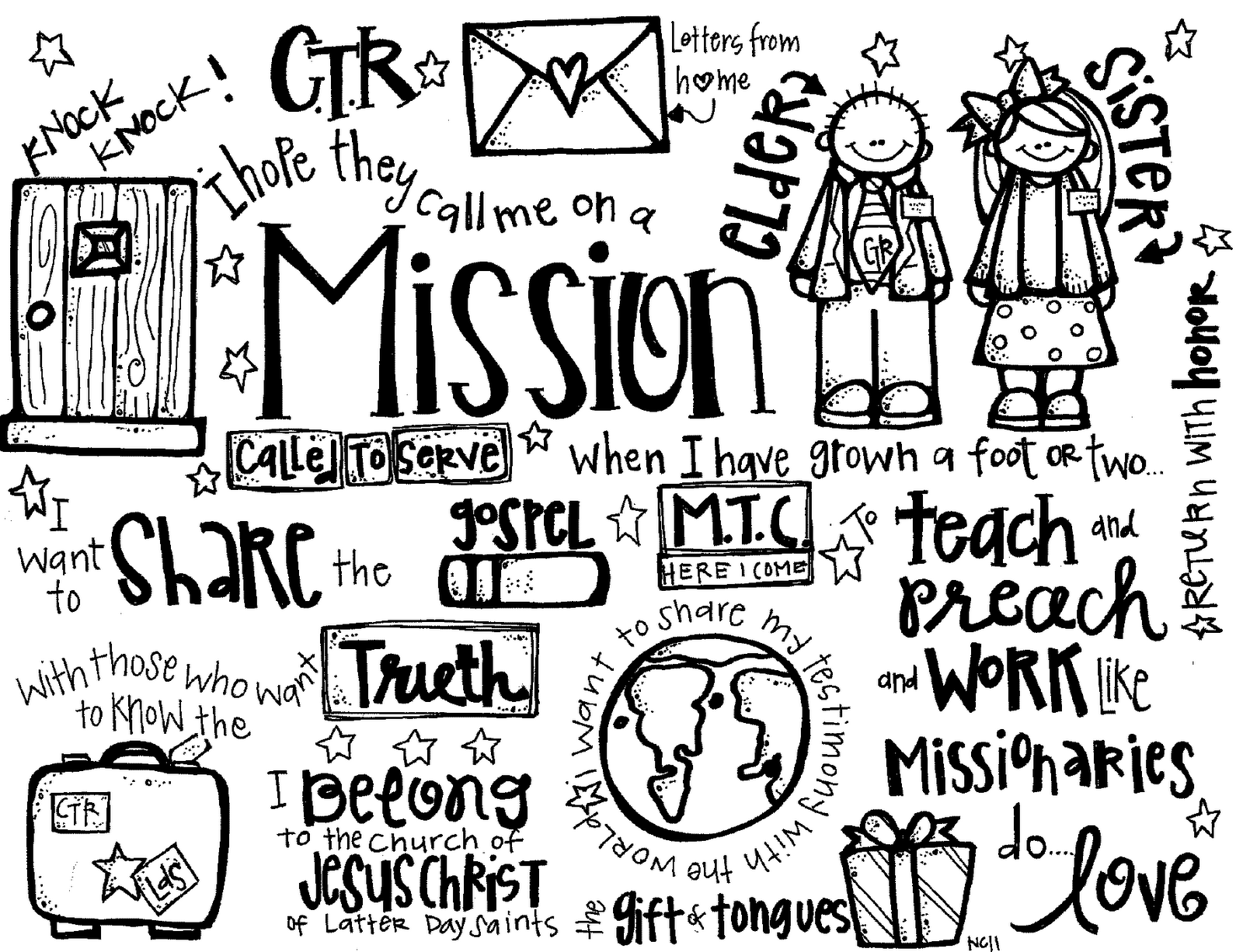 Called to Serve: Missionary Commitment Artwork for LDS Youth