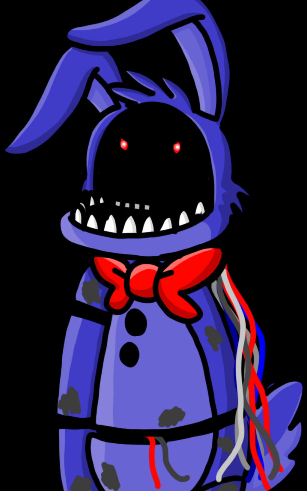 withered bonnie fnaf clipart - Clip Art Library