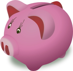 Cute Pink Piggy Bank for Saving Money - Fun & Functional