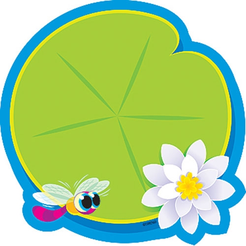 Dragonfly and Water Lily Illustration - Nature-Themed Graphic Design