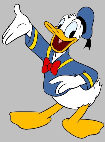 donald duck - Clip Art Library