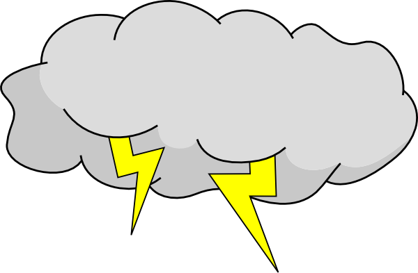 Rain Storm Animated Clipart