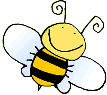 Friendly Cartoon Bee Illustration for Kids’ Content & Educational Materials