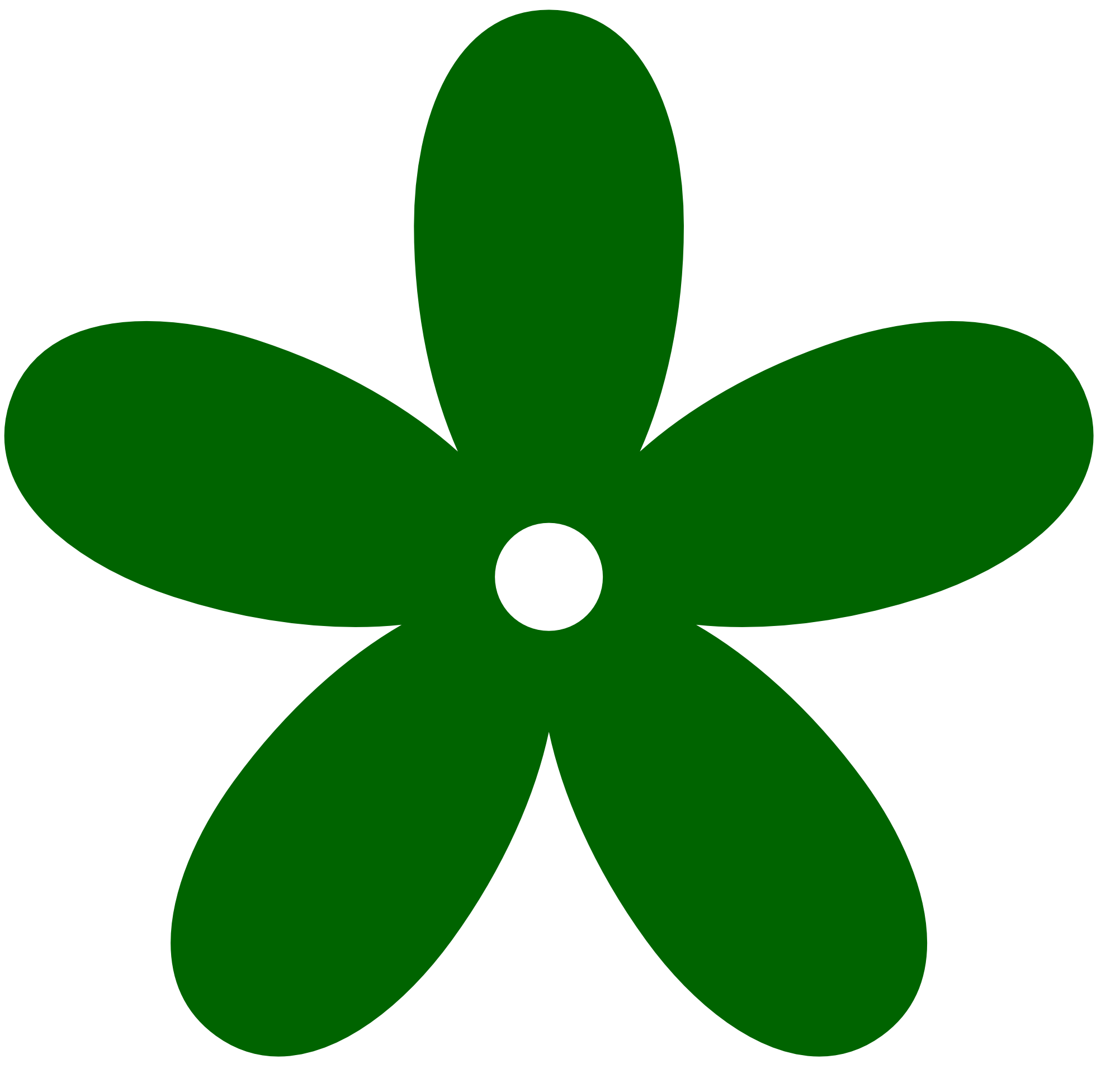 green flower clipart - Clip Art Library