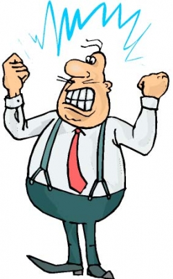 Angry Person Clip Art
