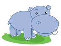 Free Hippo Clipart 