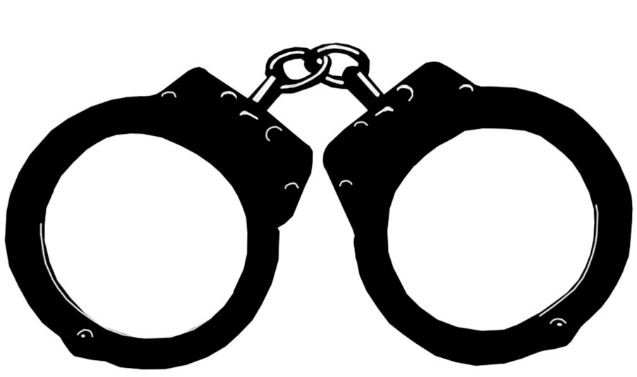 Handcuffs Icon - Law Enforcement Restraint Equipment