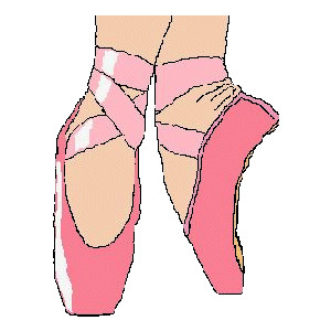 Ballet Pointe Shoes Clipart All combined sales from a single clipart ...