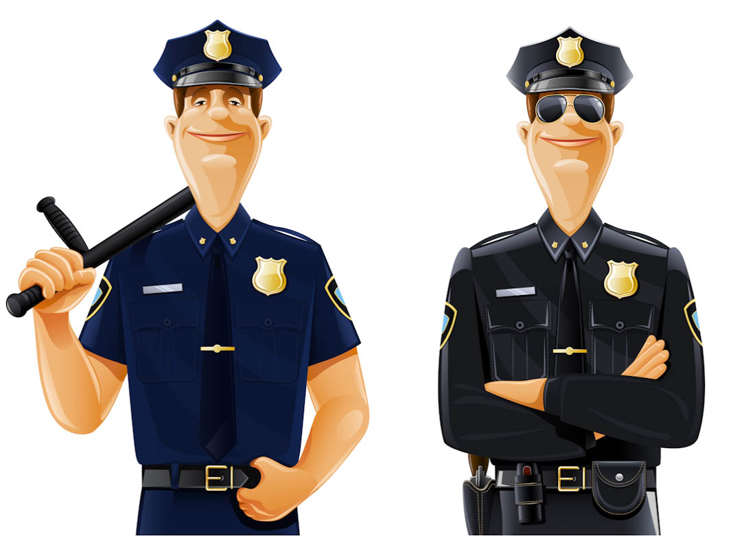 cops illustration - Clip Art Library
