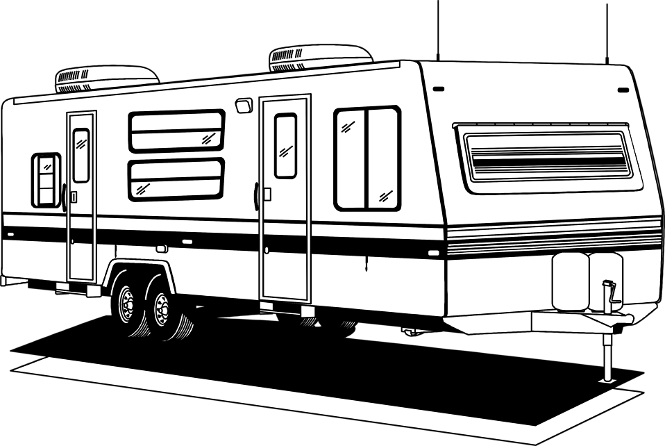 trailer gate clip art