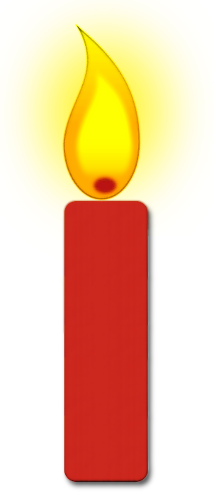 red candles clipart free