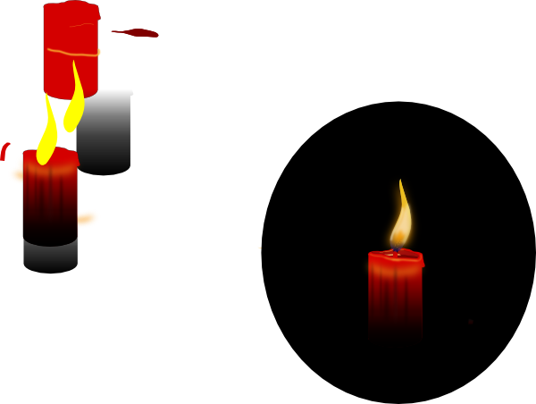 Candle taper clipart free clipart image image 