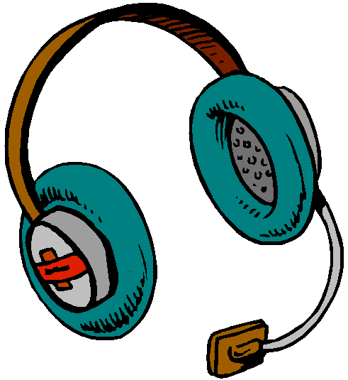 clipart of headphones - Clip Art Library