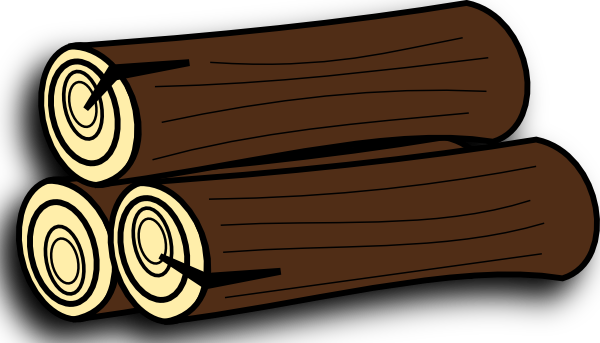 Wood Logs Illustration - Firewood, Construction, or Craft Resource