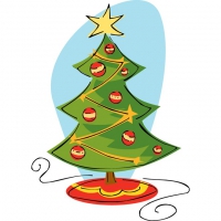 Free christmas tree clip art vector image Free vector for free 