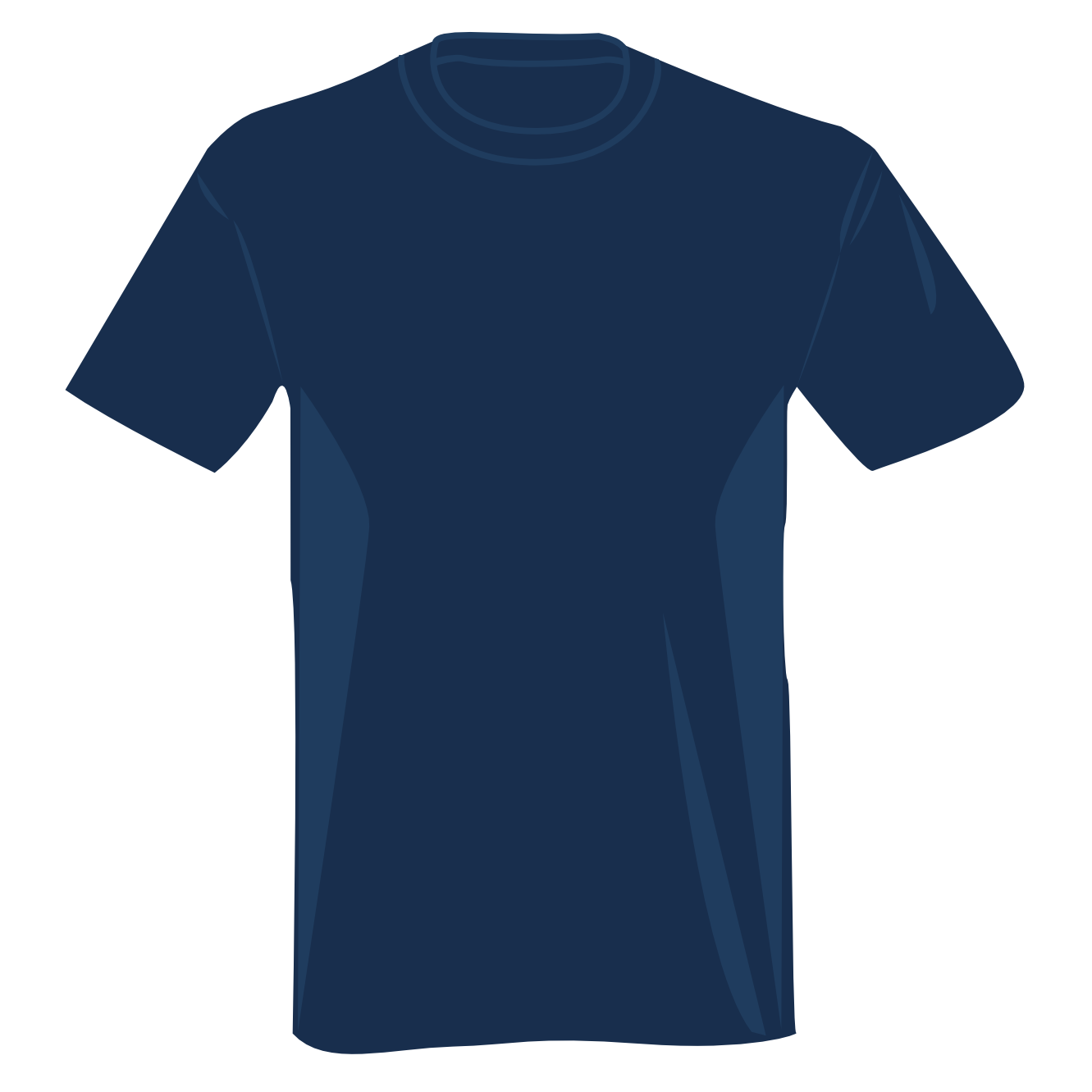 Classic Navy Blue T-Shirt - Premium Fit & Clean Design