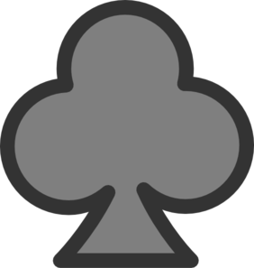 Gray Club Clip Art 