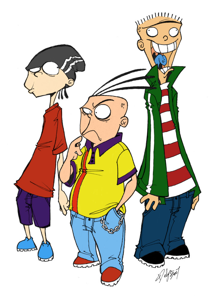 Ed, Edd n Eddy Characters - Iconic Cartoon Trio from the Cult Classic Series