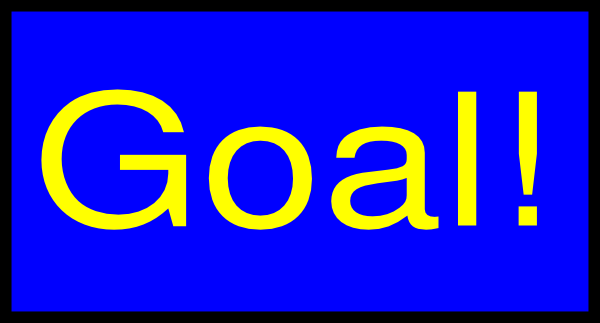 Goal! - Celebrate Success with Impactful Visual Design