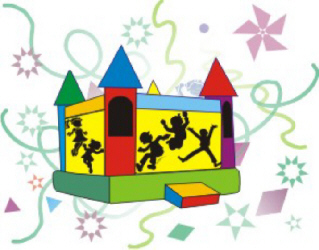Bounce House Clip Art Clipart 