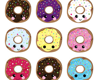 clipart melonheadz donut - Clip Art Library